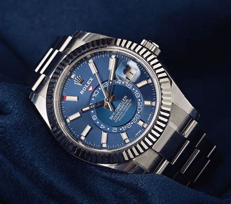 rolex blue ring